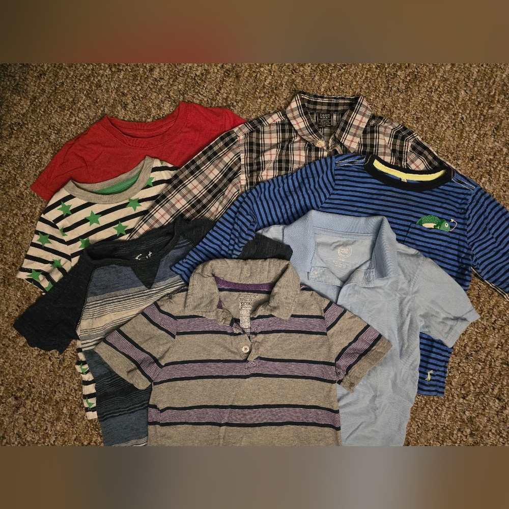 Assorted Boys Shirts & Tops Collection